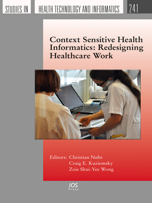 cover image of Context Sensitive Health Informatics